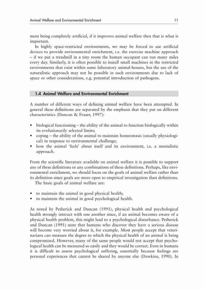 Environmental Enrichment for Captive Animals, 1st Edition – FULL ...