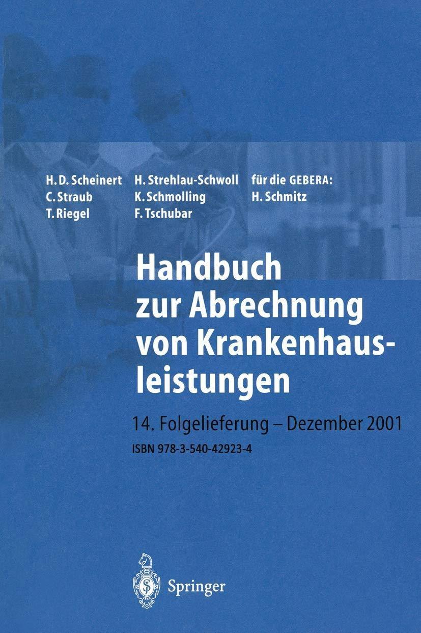 Handbuch zur Abrechnung von Krankenhausleistungen, 17th Edition - FULL INSTANT DOWNLOAD | PDF DOCX EPUB