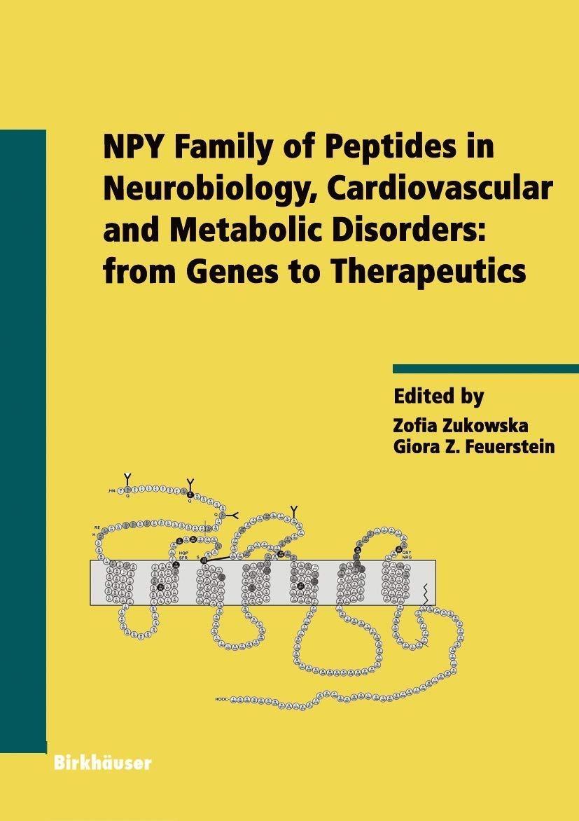 NPY Family of Peptides in Neurobiology, Cardiovascular and Metabolic Disorders: from Genes to Therapeutics, 1st Edition - FULL INSTANT DOWNLOAD | PDF DOCX EPUB