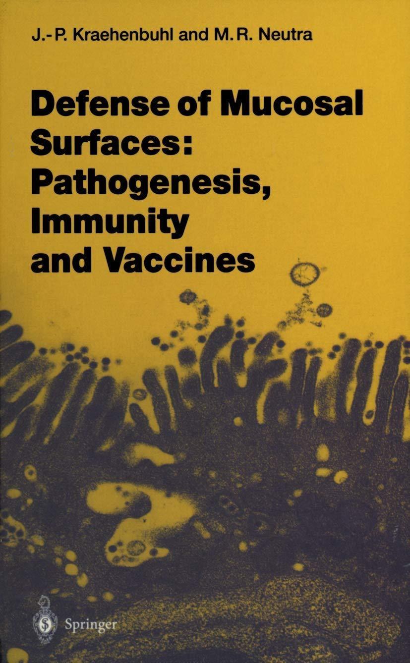 Defense of Mucosal Surfaces: Pathogenesis, Immunity and Vaccines, 1st Edition - FULL INSTANT DOWNLOAD | PDF DOCX EPUB