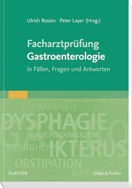 Facharztprüfung Gastroenterologie - FULL INSTANT DOWNLOAD | PDF DOCX EPUB