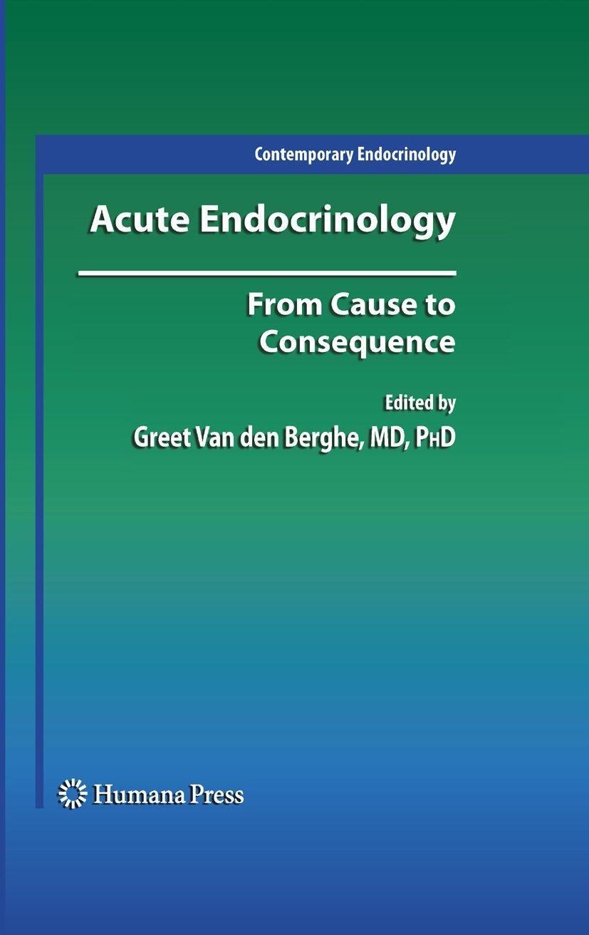 Acute Endocrinology:: From Cause to Consequence - FULL INSTANT DOWNLOAD | PDF DOCX EPUB