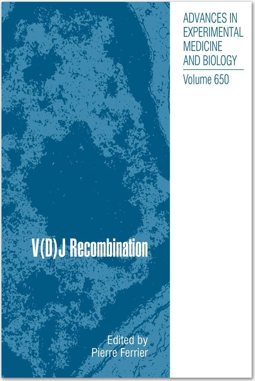 V(D)J Recombination, 1st Edition - FULL INSTANT DOWNLOAD | PDF DOCX EPUB