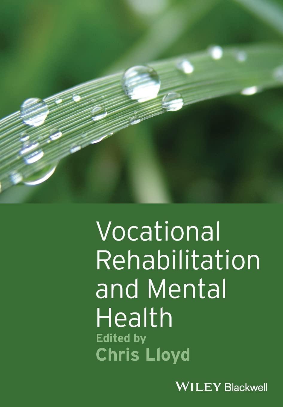 Vocational Rehabilitation and Mental Health, 1st Edition - FULL INSTANT DOWNLOAD | PDF DOCX EPUB