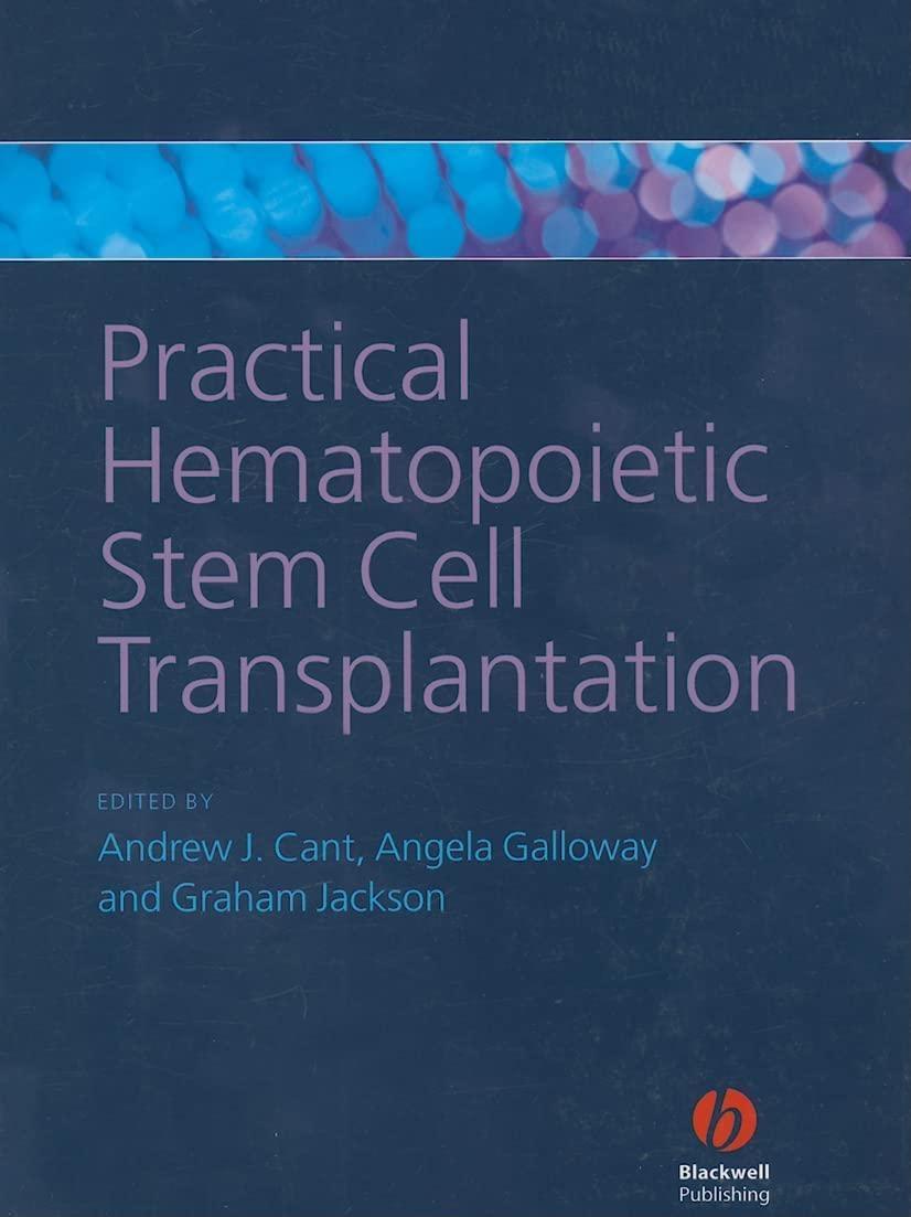 Practical Hematopoietic Stem Cell Transplantation, 1st Edition - FULL INSTANT DOWNLOAD | PDF DOCX EPUB
