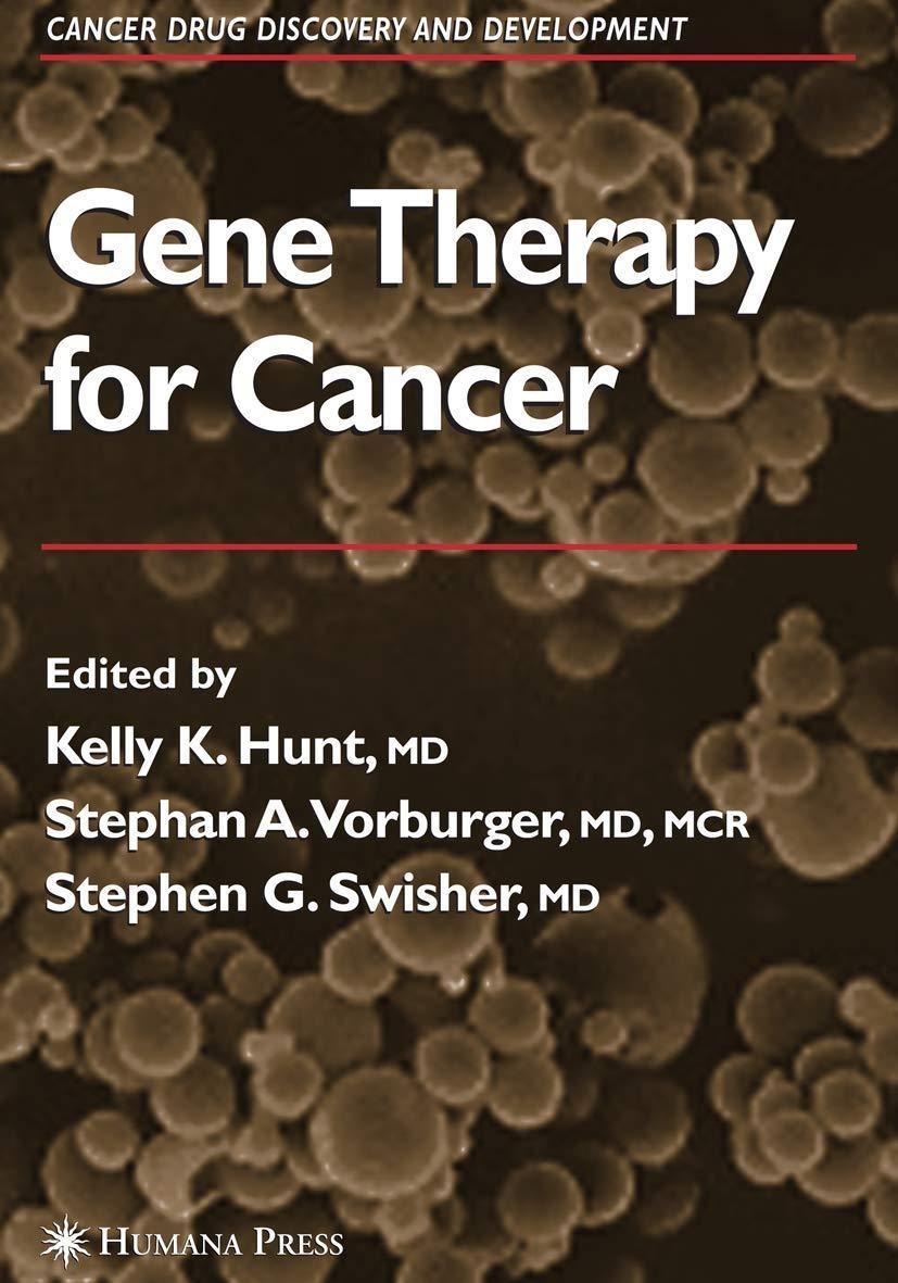 Gene Therapy for Cancer, 1st Edition - FULL INSTANT DOWNLOAD | PDF DOCX EPUB