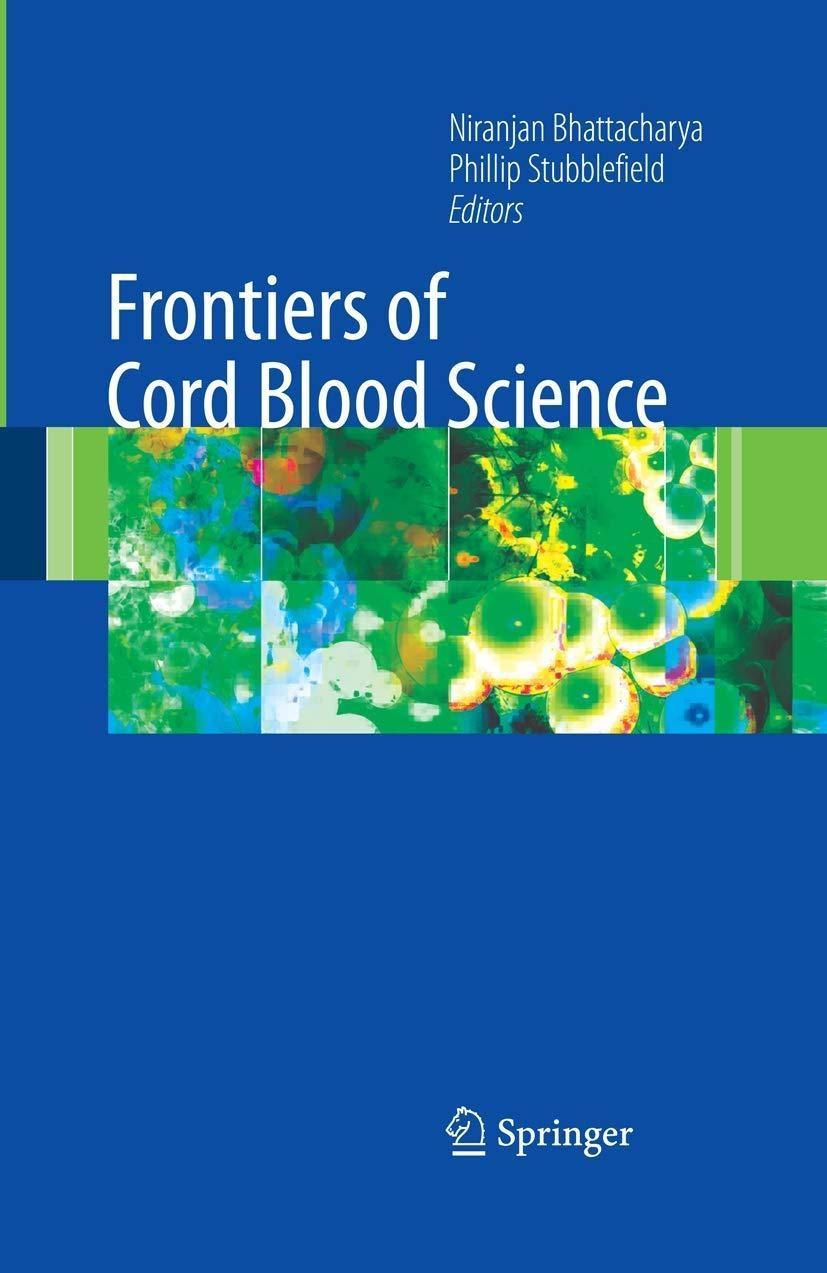 Frontiers of Cord Blood Science, 1st Edition - FULL INSTANT DOWNLOAD | PDF DOCX EPUB