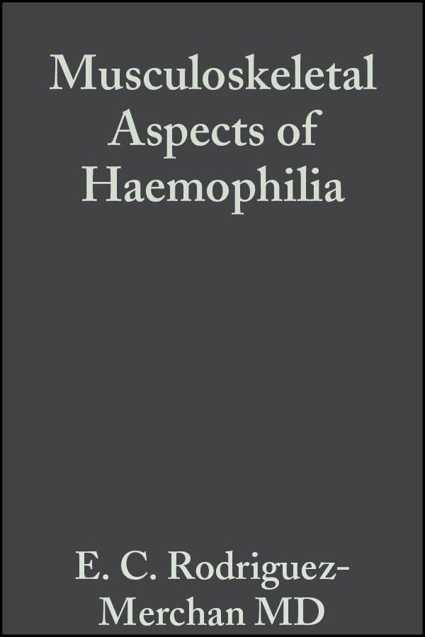 Musculoskeletal Aspects of Haemophilia, 1st Edition - FULL INSTANT DOWNLOAD | PDF DOCX EPUB