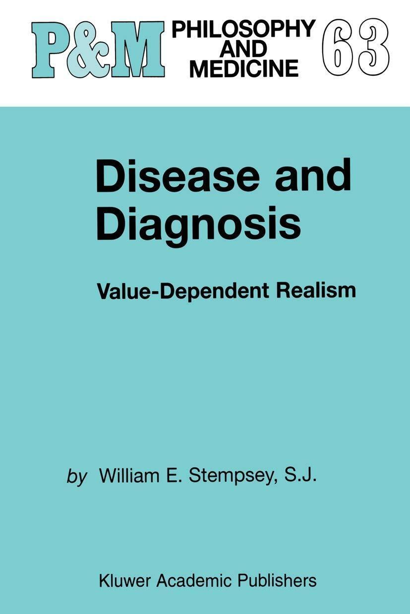 Disease and Diagnosis: Value-Dependent Realism - FULL INSTANT DOWNLOAD | PDF DOCX EPUB
