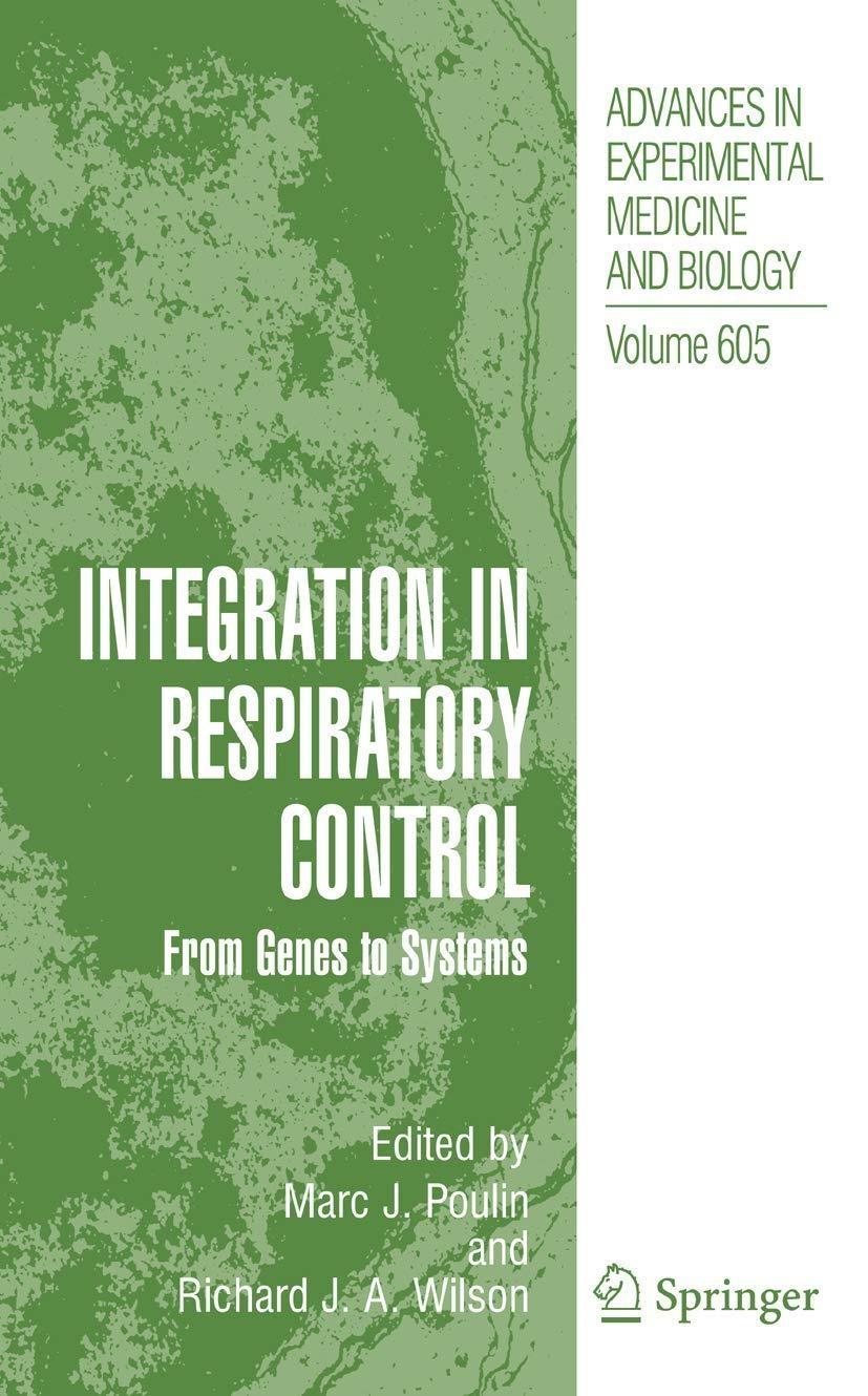 Integration in Respiratory Control: From Genes to Systems, 1st Edition - FULL INSTANT DOWNLOAD | PDF DOCX EPUB