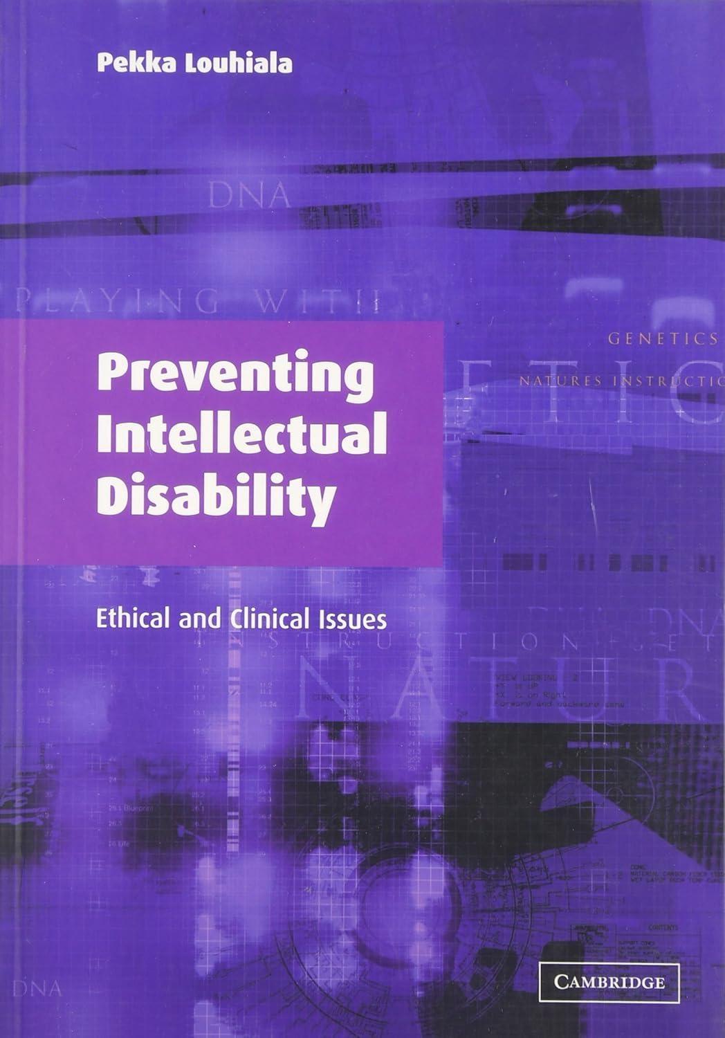 Preventing Intellectual Disability: Ethical and Clinical Issues, 1st Edition - FULL INSTANT DOWNLOAD | PDF DOCX EPUB
