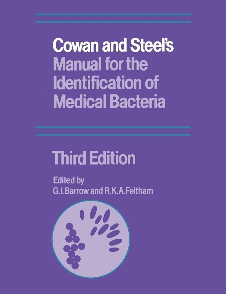 Cowan and Steel's Manual for the Identification of Medical Bacteria, 3rd Edition - FULL INSTANT DOWNLOAD | PDF DOCX EPUB