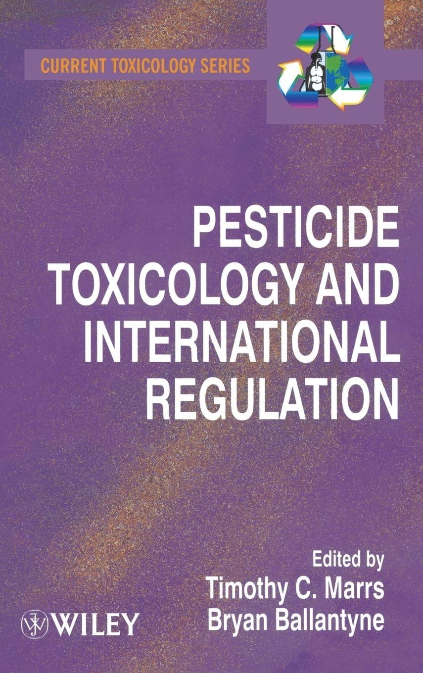 Pesticide Toxicology and International Regulation, 1st Edition - FULL INSTANT DOWNLOAD | PDF DOCX EPUB