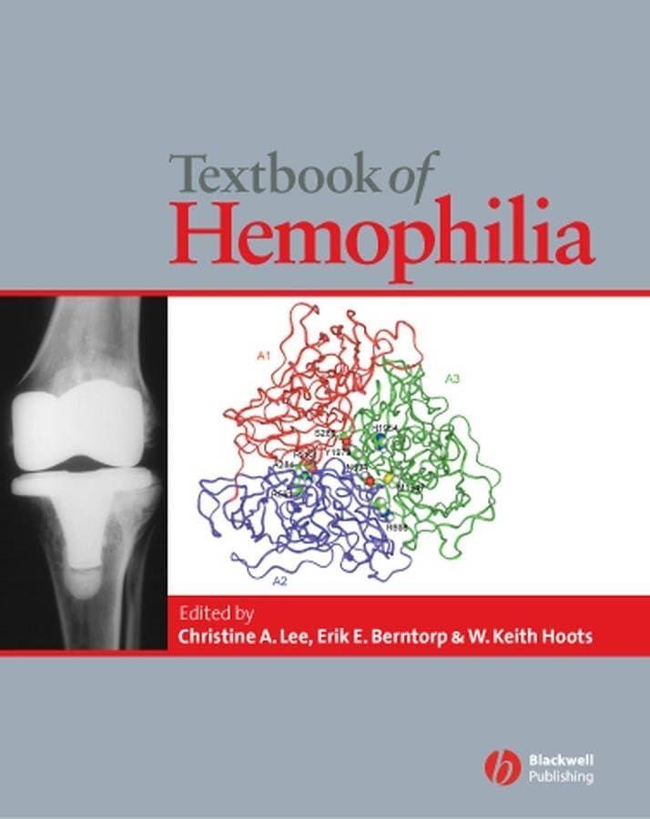 Textbook of Hemophilia, 1st Edition - FULL INSTANT DOWNLOAD | PDF DOCX EPUB