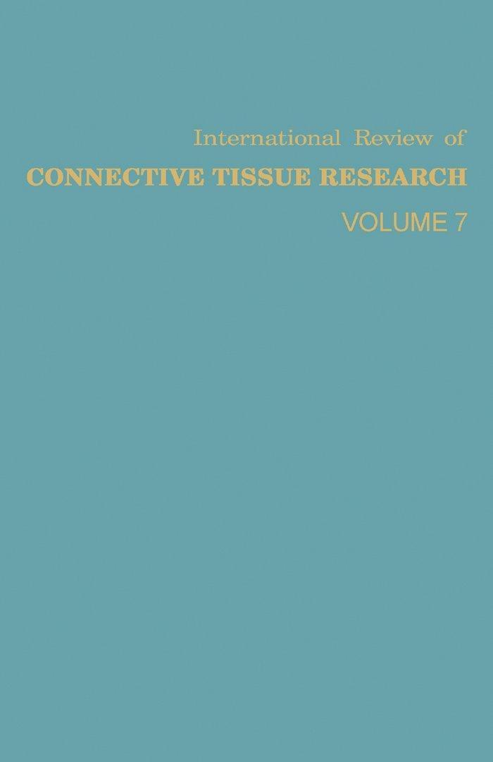 International Review of Connective Tissue Research: Volume 7 - FULL INSTANT DOWNLOAD | PDF DOCX EPUB