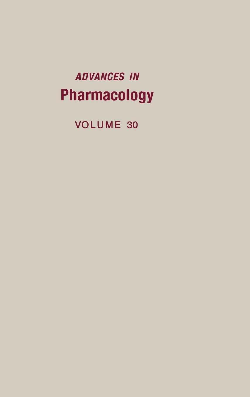 Advances in Pharmacology - FULL INSTANT DOWNLOAD | PDF DOCX EPUB