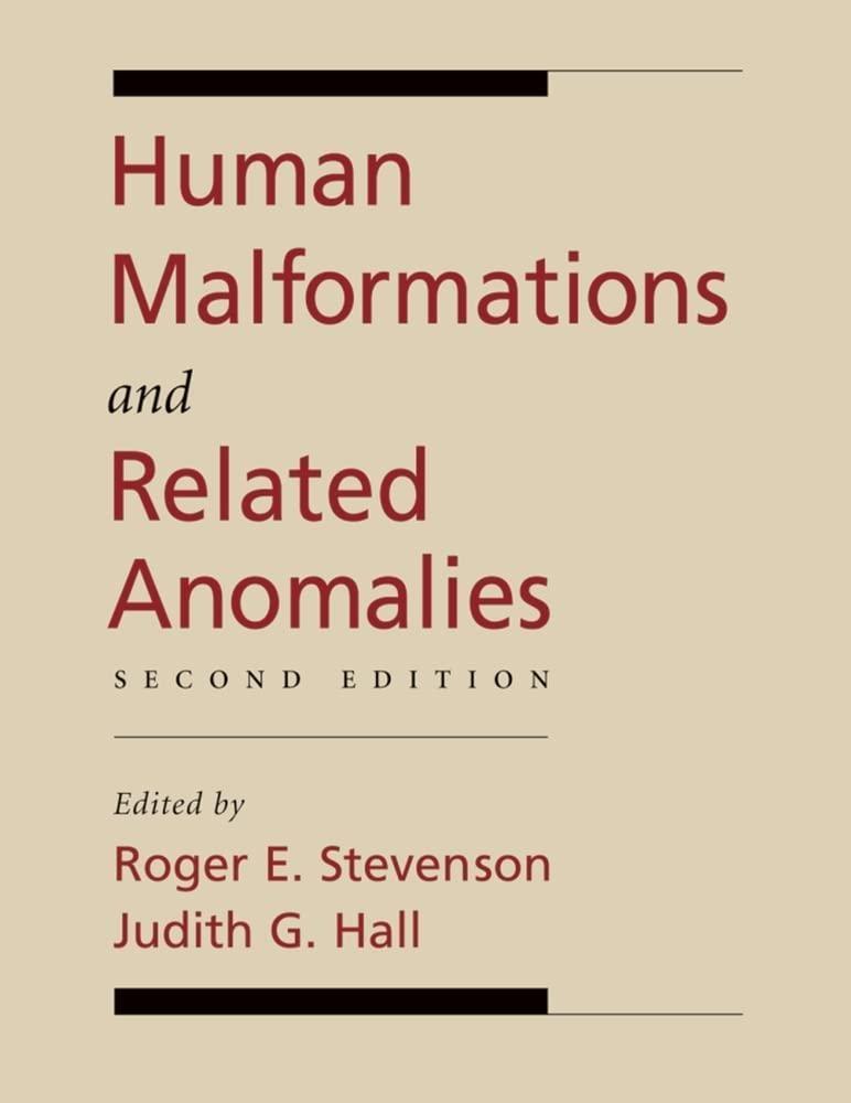 Human Malformations and Related Anomalies, 2nd Edition - FULL INSTANT DOWNLOAD | PDF DOCX EPUB