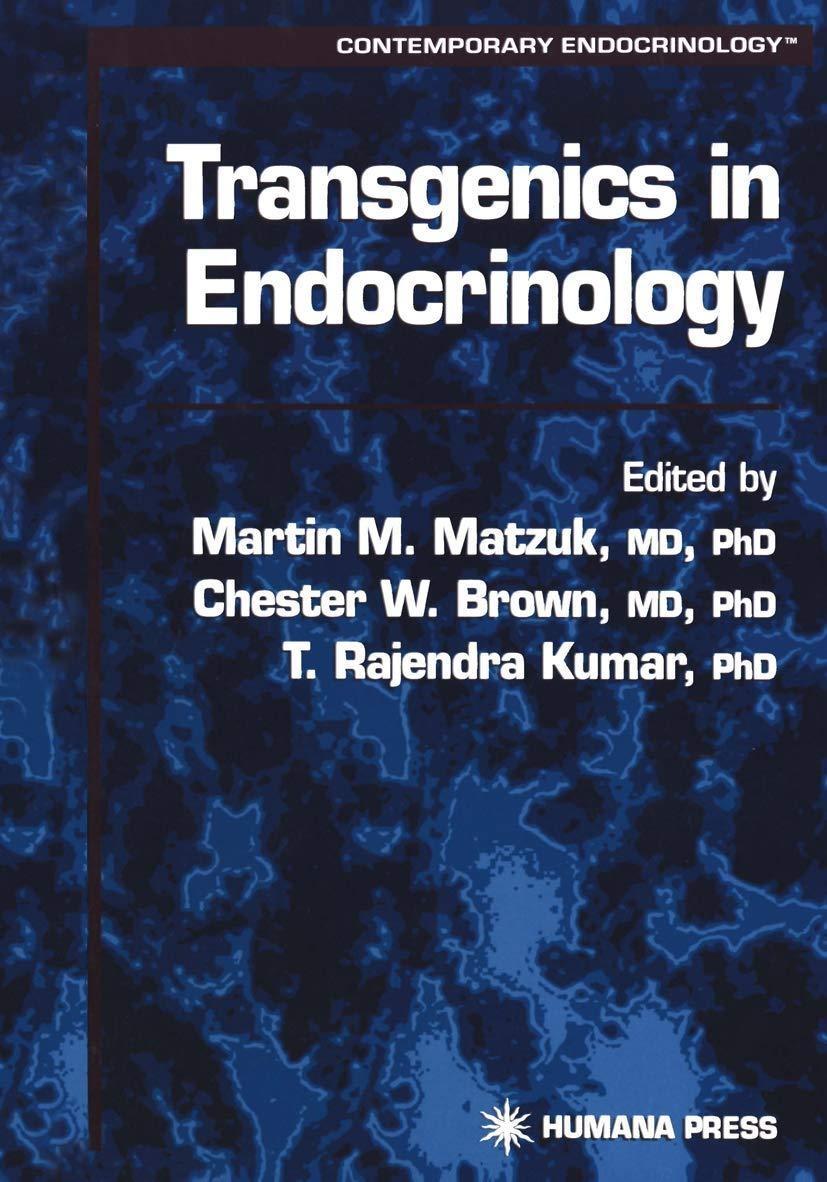 Transgenics in Endocrinology, 1st Edition - FULL INSTANT DOWNLOAD | PDF DOCX EPUB