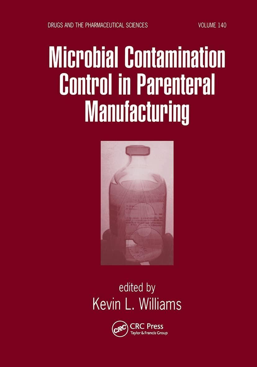 Microbial Contamination Control in Parenteral Manufacturing, 1st Edition - FULL INSTANT DOWNLOAD | PDF DOCX EPUB