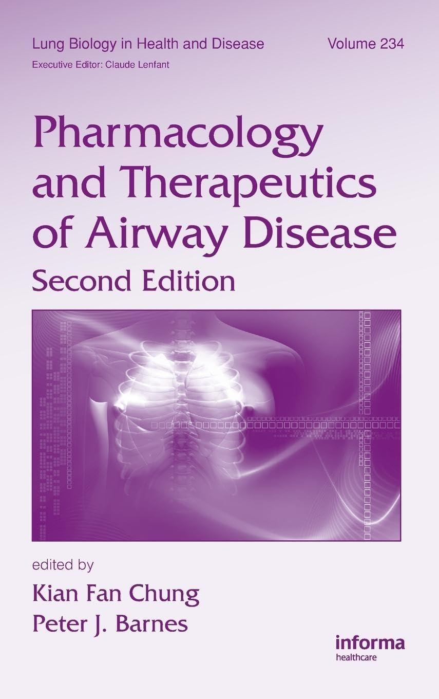 Pharmacology and Therapeutics of Airway Disease, 2nd Edition - FULL INSTANT DOWNLOAD | PDF DOCX EPUB