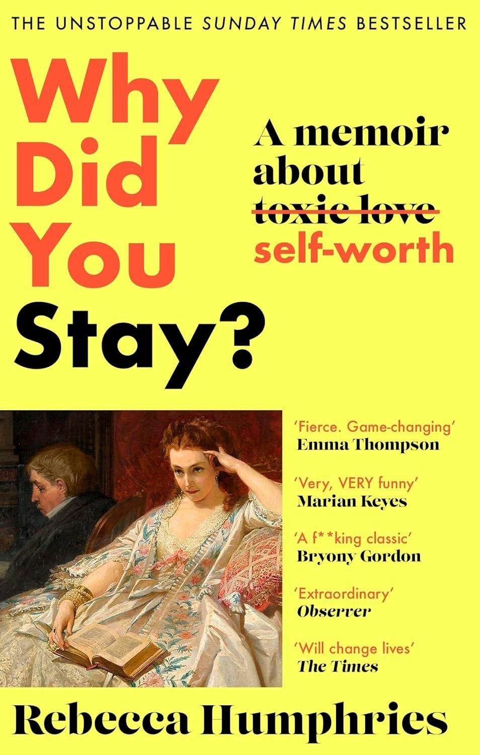 Why Did You Stay?: The instant Sunday Times bestseller : A memoir about self-worth - FULL INSTANT DOWNLOAD | PDF DOCX EPUB