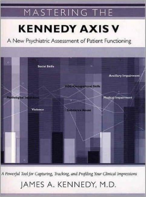 Mastering the Kennedy Axis V: A New Psychiatric Assessment of Patient Functioning - FULL INSTANT DOWNLOAD | PDF DOCX EPUB