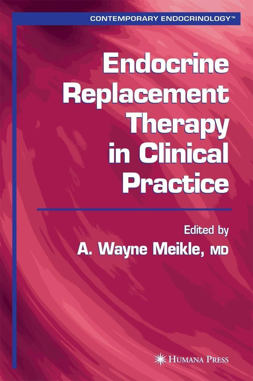 Endocrine Replacement Therapy in Clinical Practice, 1st Edition - FULL INSTANT DOWNLOAD | PDF DOCX EPUB