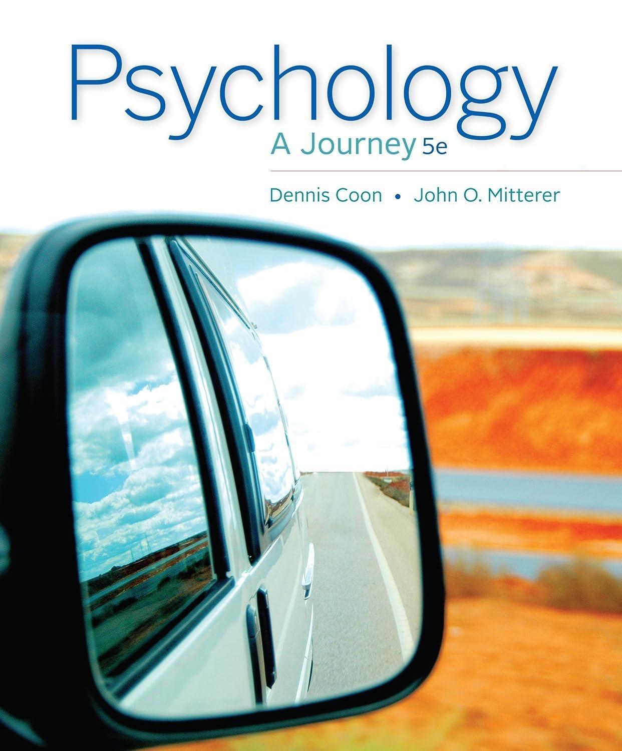 Psychology: A Journey, 5th Edition - FULL INSTANT DOWNLOAD | PDF DOCX EPUB