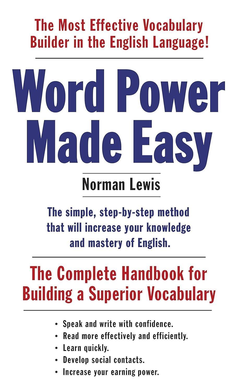 Word Power Made Easy : The Complete Handbook for Building a Superior Vocabulary - FULL INSTANT DOWNLOAD | PDF DOCX EPUB