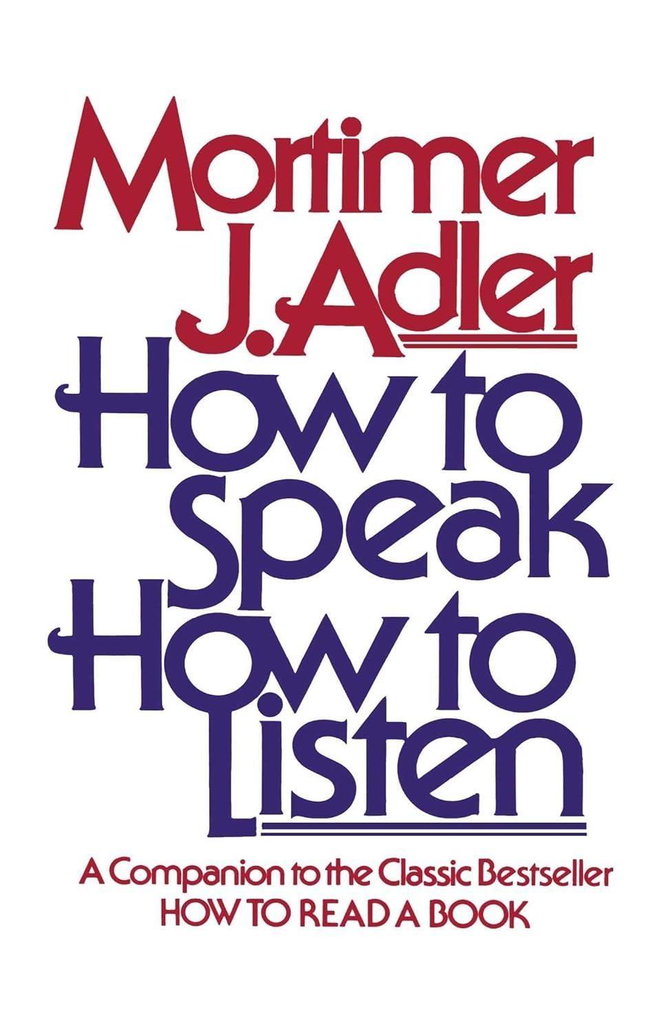 How to Speak How to Listen - FULL INSTANT DOWNLOAD | PDF DOCX EPUB