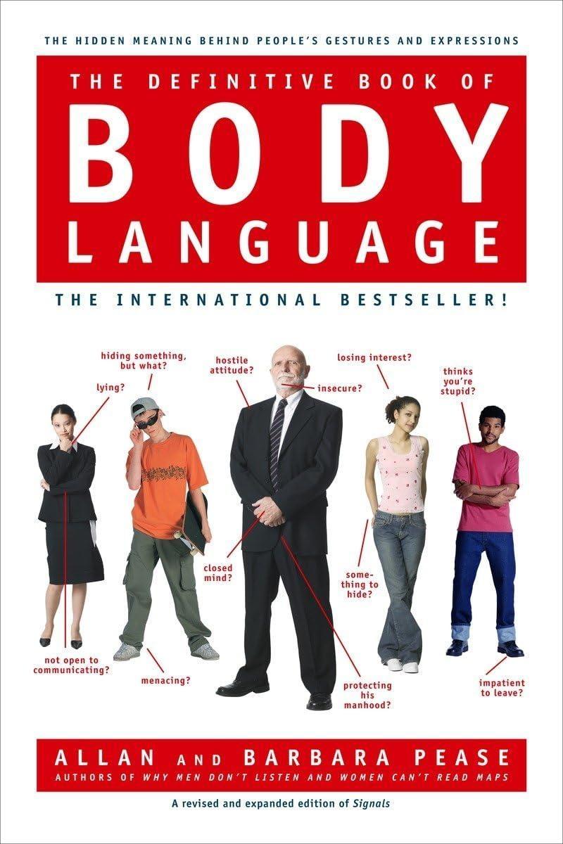 The Definitive Book of Body Language : The Hidden Meaning Behind People's Gestures and Expressions - FULL INSTANT DOWNLOAD | PDF DOCX EPUB