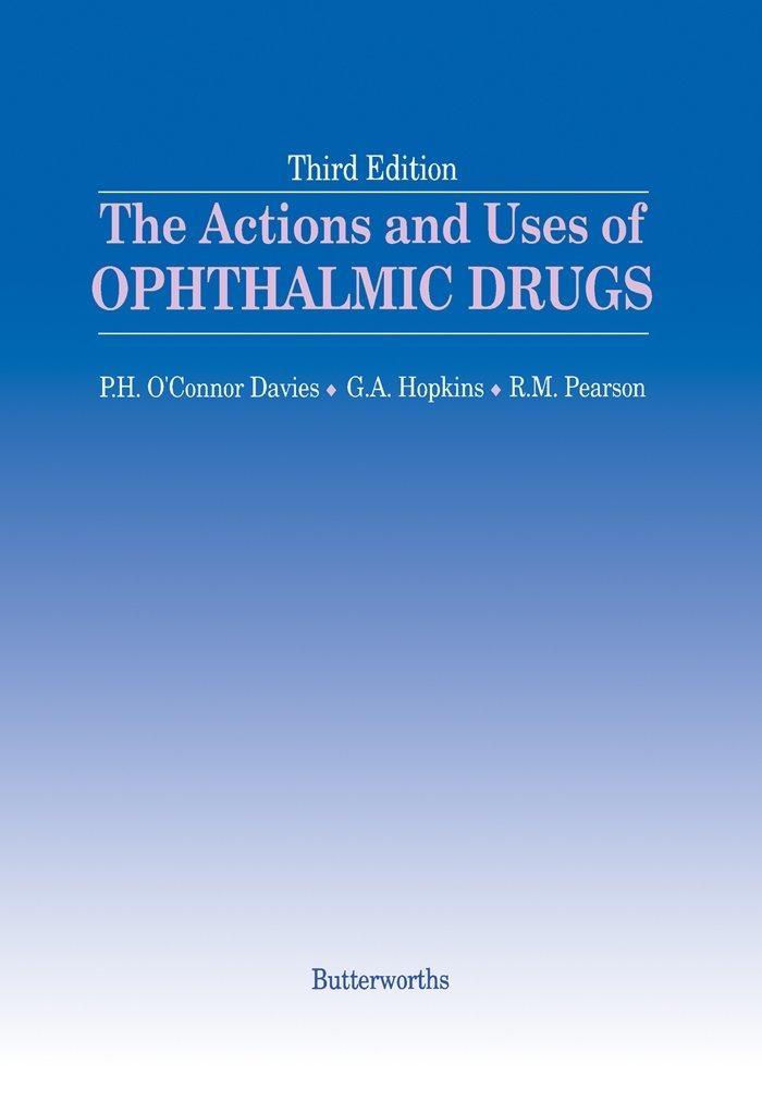 The Actions and Uses of Ophthalmic Drugs, 3rd Edition - FULL INSTANT DOWNLOAD | PDF DOCX EPUB