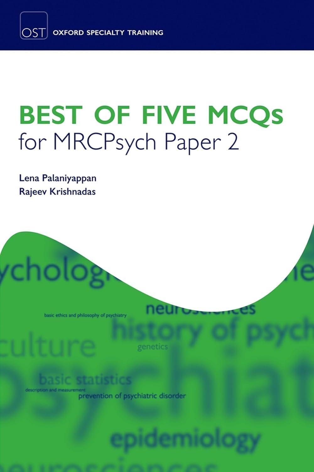 Best of Five MCQs for MRCPsych Paper 2 - FULL INSTANT DOWNLOAD | PDF DOCX EPUB