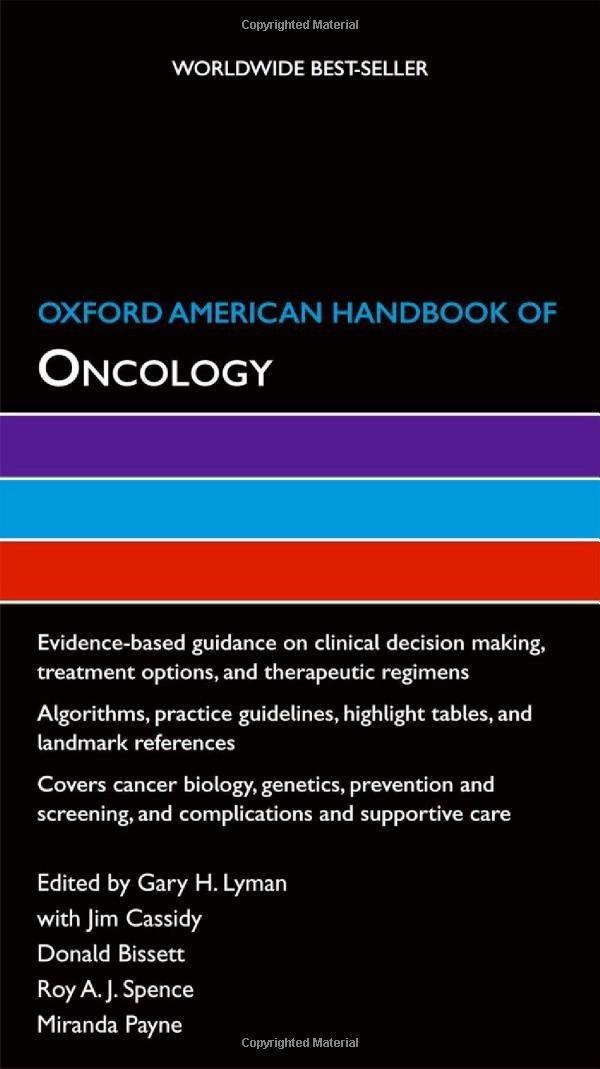 Oxford American Handbook of Oncology, 1st Edition - FULL INSTANT DOWNLOAD | PDF DOCX EPUB