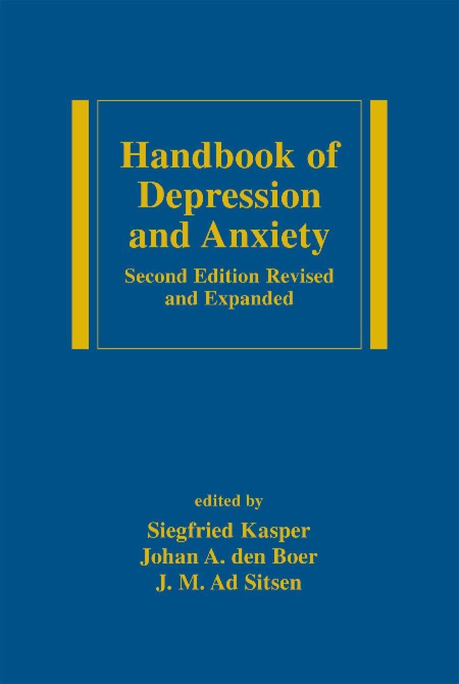 Handbook of Depression and Anxiety: A Biological Approach, Second Edition, 2nd Edition - FULL INSTANT DOWNLOAD | PDF DOCX EPUB