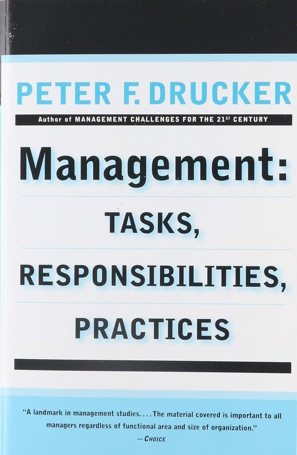 Management : Tasks, Responsibilities, Practices - FULL INSTANT DOWNLOAD | PDF DOCX EPUB