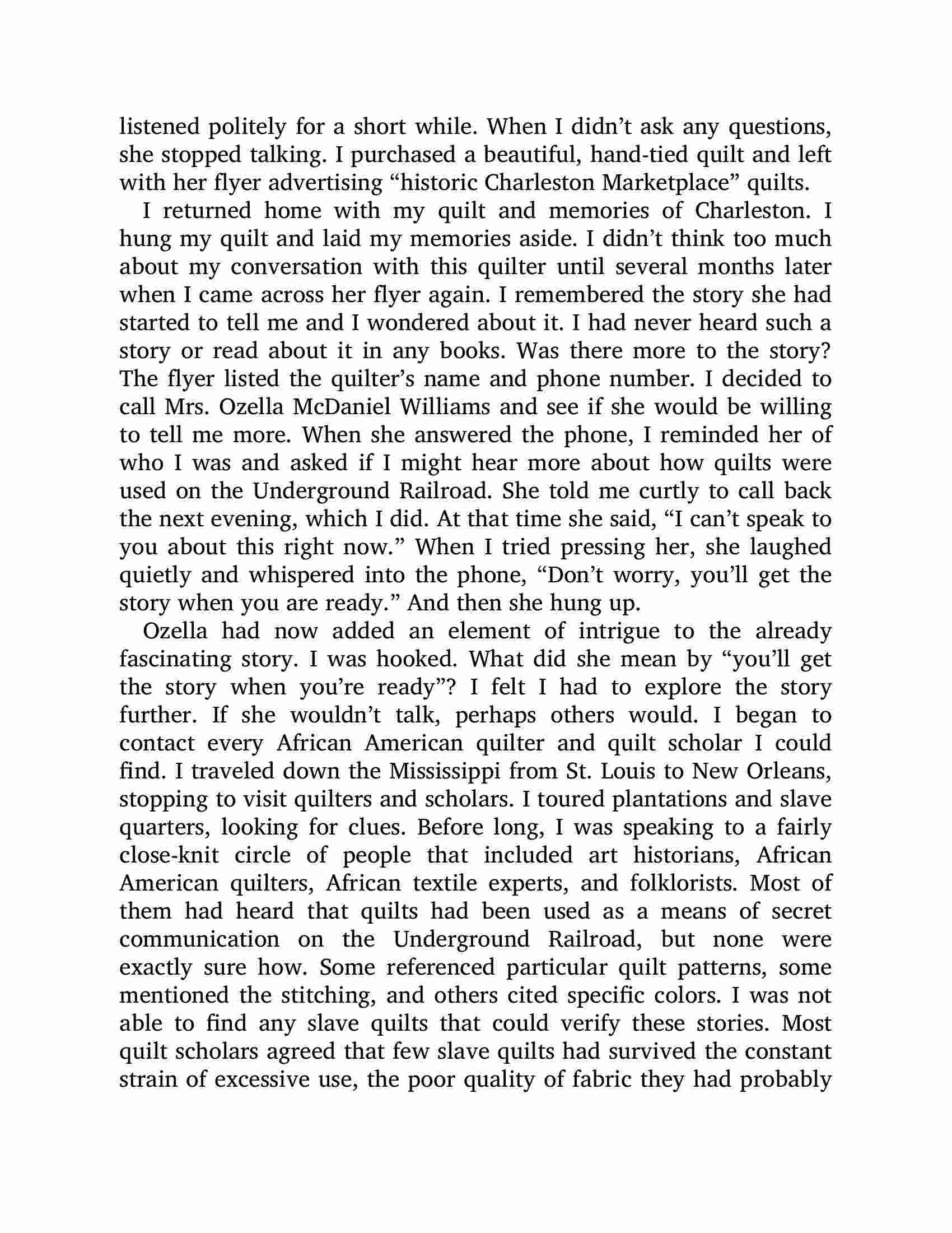 thumbnail image 2 of Hidden In Plain View: A Secret Story Of Quilts And The Underground Railroad By Tobin & Dobard (Good Condition) 2 of 3