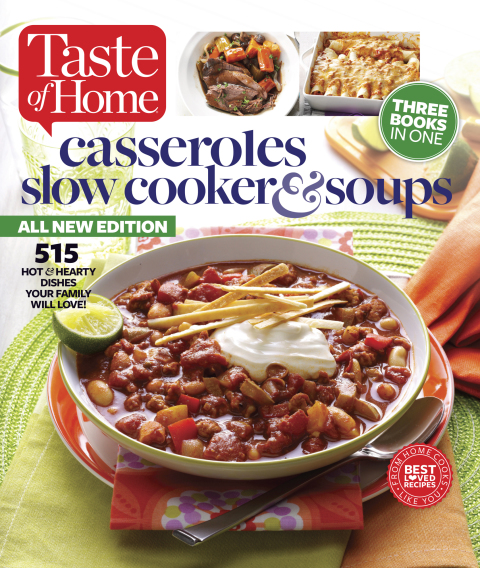 Taste of Home Casseroles, Slow Cookers & Soups - FULL INSTANT DOWNLOAD | PDF DOCX EPUB