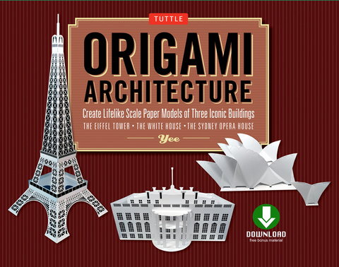 Origami Architecture (booklet & downloadable content): Create Lifelike Scale Paper Models of Three Iconic Buildings: Origami Book with Downloadable Paper Patterns - FULL INSTANT DOWNLOAD | PDF DOCX EPUB