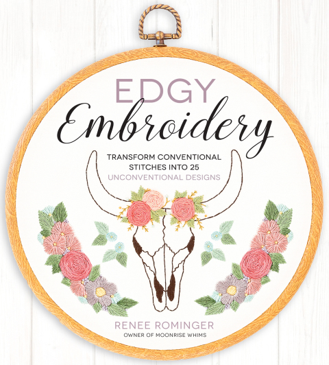 Edgy Embroidery: Transform Conventional Stitches into 25 Unconventional Designs - FULL INSTANT DOWNLOAD | PDF DOCX EPUB