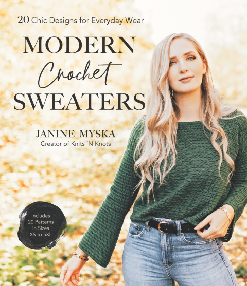 Modern Crochet Sweaters: 20 Chic Designs for Everyday Wear - FULL INSTANT DOWNLOAD | PDF DOCX EPUB