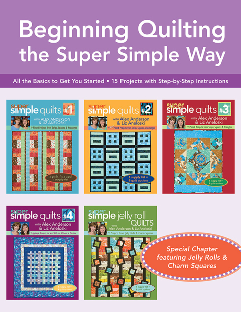 Beginning Quilting the Super Simple Way: All the Basics to Get You Started, 15 Projects with Step-by-Step Instructions - FULL INSTANT DOWNLOAD | PDF DOCX EPUB
