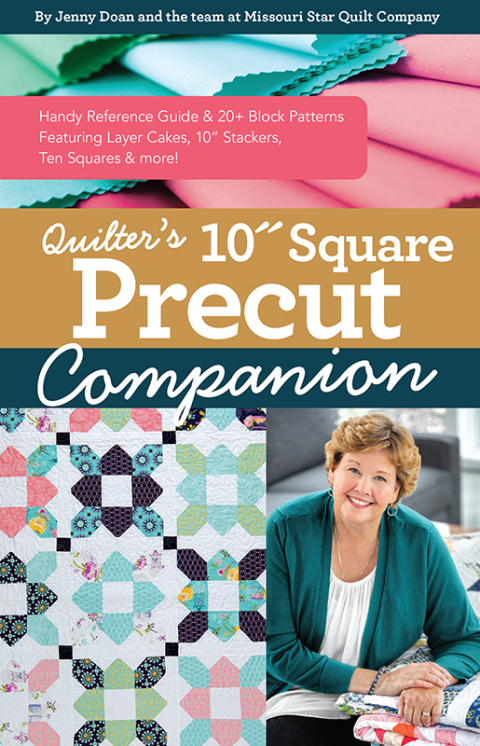 Quilter's 10" Square Precut Companion: Handy Reference Guide & 20 Block Patterns - FULL INSTANT DOWNLOAD | PDF DOCX EPUB
