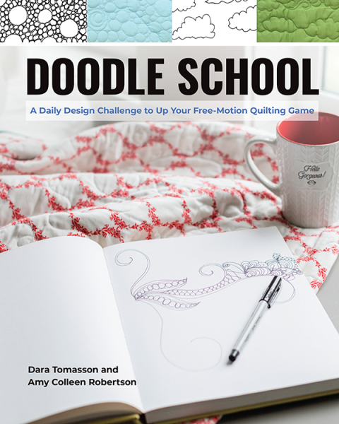 Doodle School: A Daily Design Challenge to Up Your Free-Motion Quilting Game - FULL INSTANT DOWNLOAD | PDF DOCX EPUB
