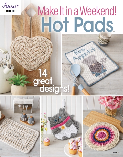 Make it in a Weekend! Crochet Hot Pads - FULL INSTANT DOWNLOAD | PDF DOCX EPUB