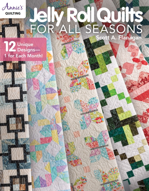 Jelly Roll Quilts for All Seasons - FULL INSTANT DOWNLOAD | PDF DOCX EPUB