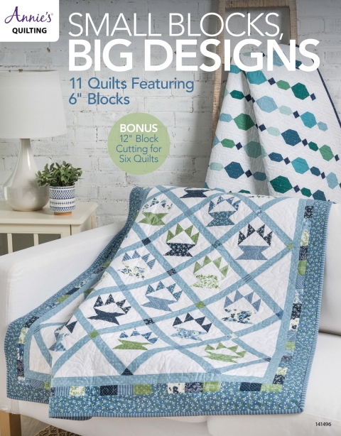 Small Blocks, Big Designs: Bonus: Cutting for six 12" blocks - FULL INSTANT DOWNLOAD | PDF DOCX EPUB
