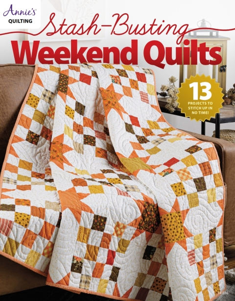 Stash-Busting Weekend Quilts - FULL INSTANT DOWNLOAD | PDF DOCX EPUB