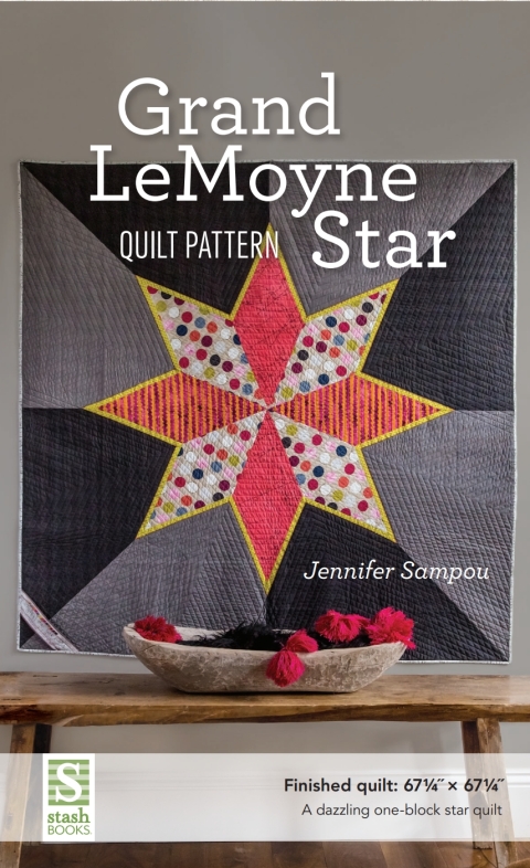 Grand LeMoyne Star Quilt Pattern - FULL INSTANT DOWNLOAD | PDF DOCX EPUB