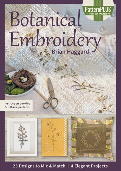 Botanical Embroidery: 25 Designs to Mix & Match: 4 Elegant Projects - FULL INSTANT DOWNLOAD | PDF DOCX EPUB